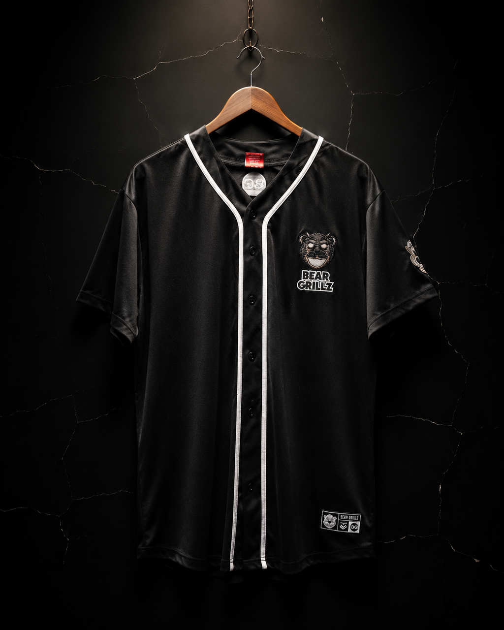 Bear Grillz – Baseball Jersey Ufficiale Merch