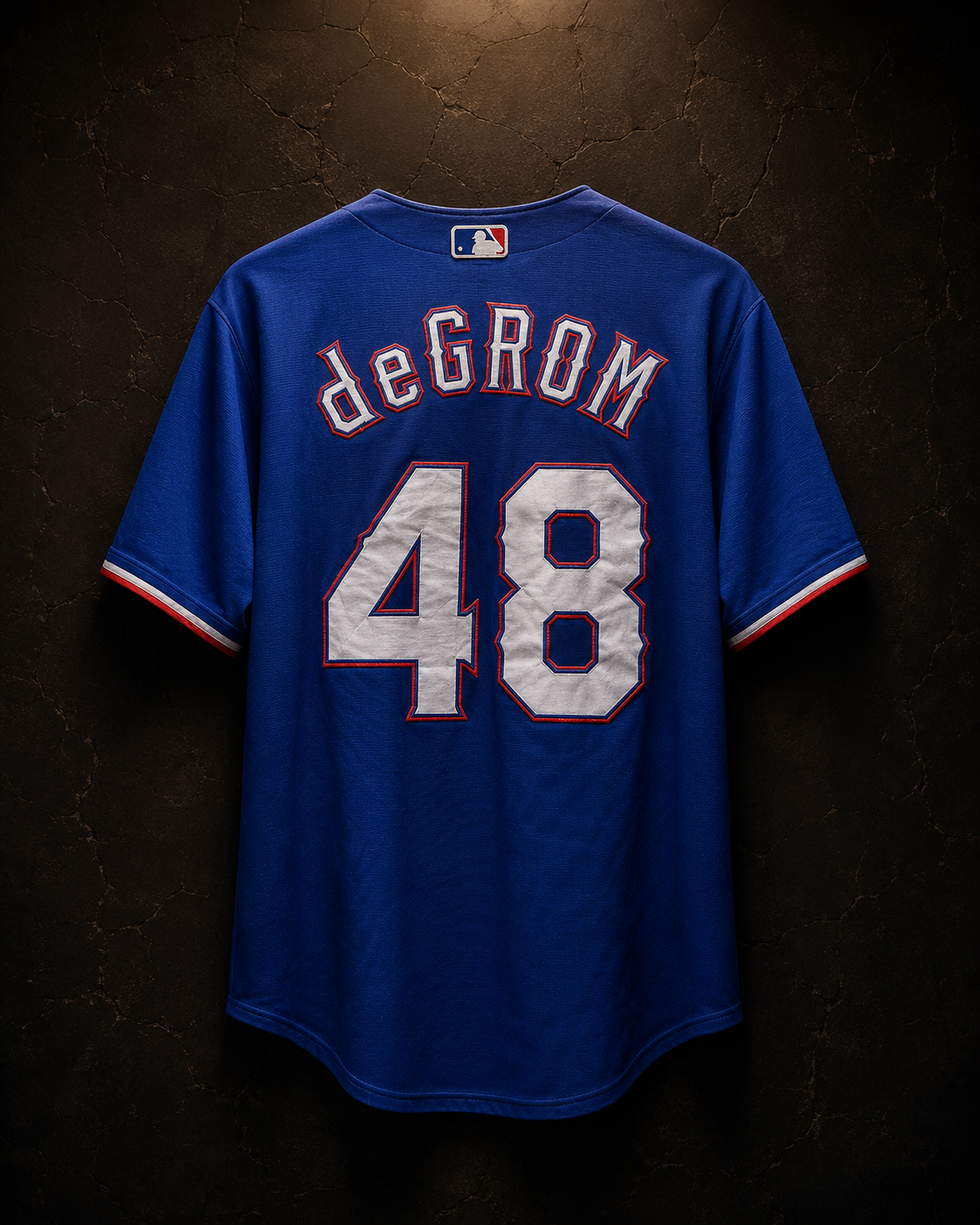 Texas Rangers Nike MLB Jersey – Jacob deGrom #48