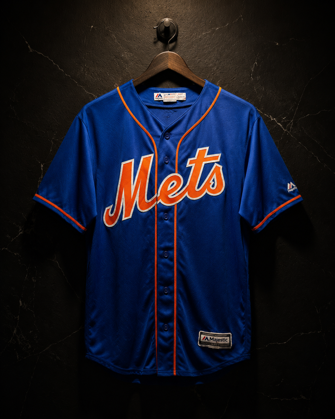 New York Mets Majestic MLB Jersey – Jacob deGrom