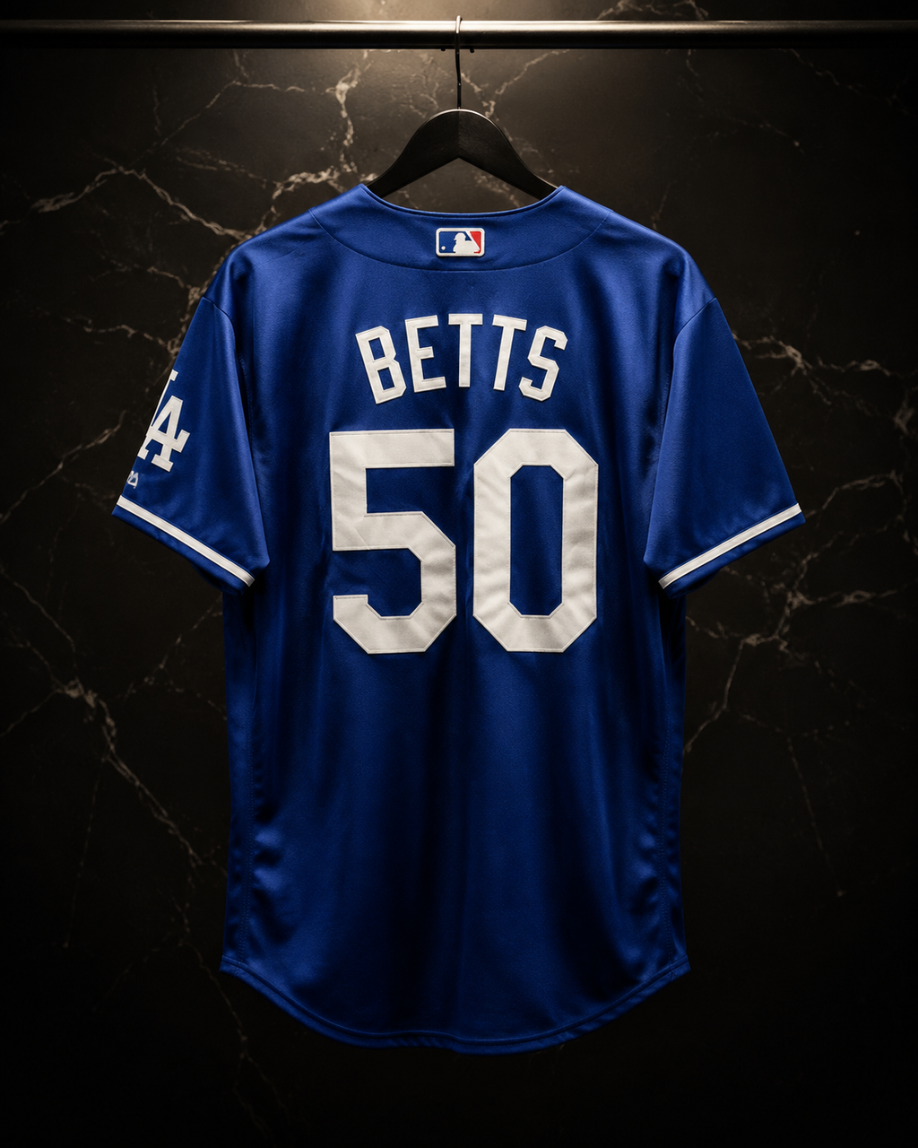 Los Angeles Dodgers Nike MLB Jersey – Mookie Betts #50 – Blu Away